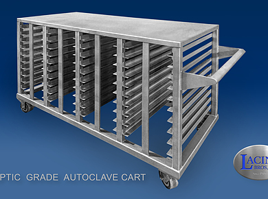 Aseptic Grade Autoclave Cart