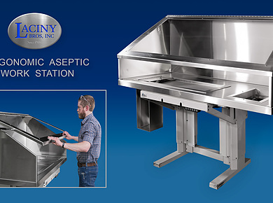 Ergonomic Aseptic Work Station